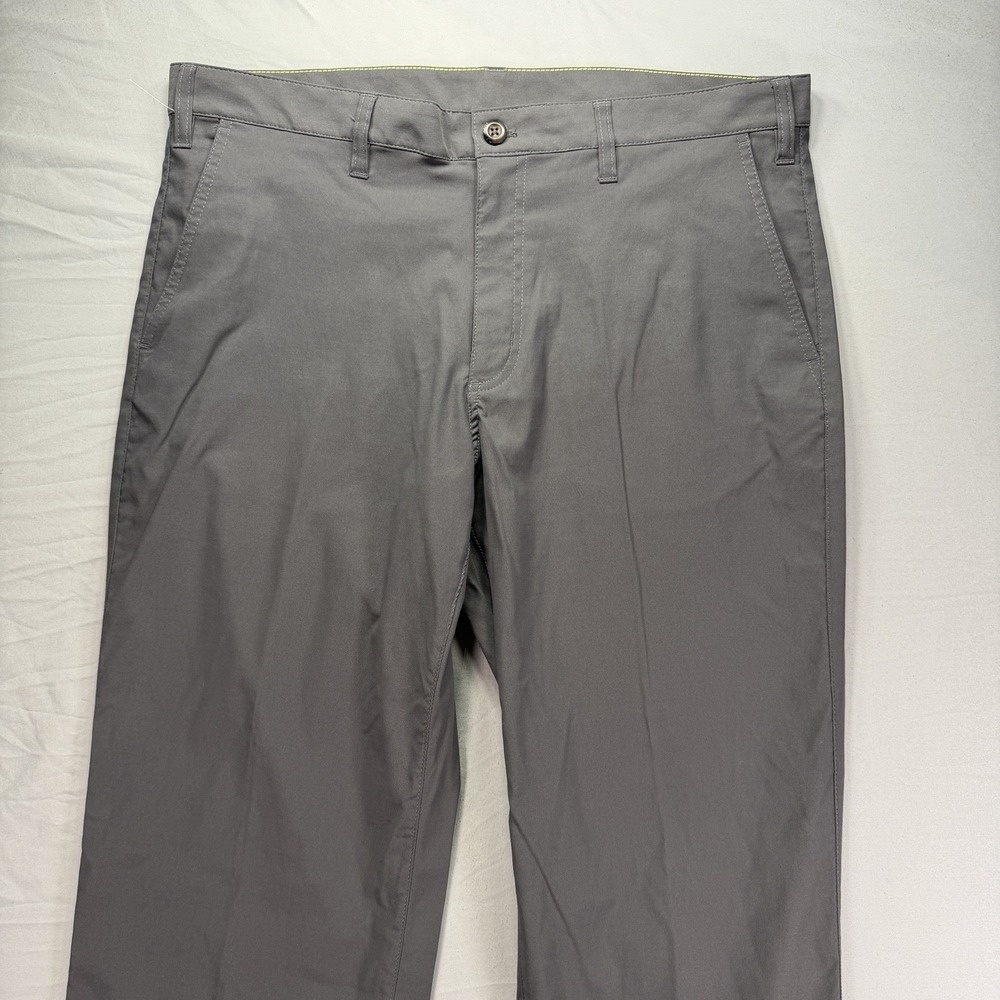 Eddie Bauer Travex Pants Mens 36x30 Gray Performance Hiking Camping Outdoors